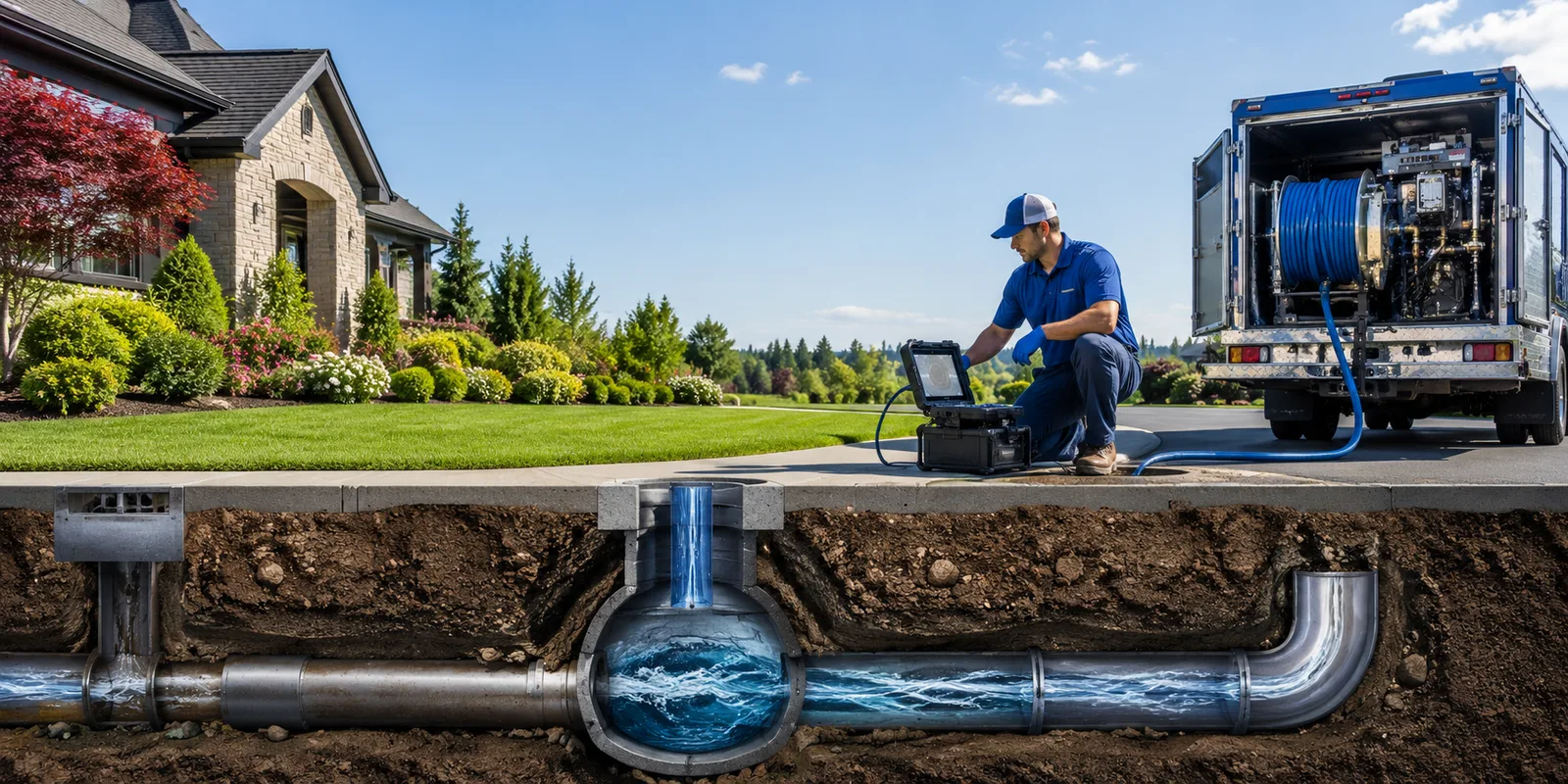 Drainage restoration information for West Baden Springs, IN